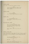 Moe Howard's 29pp. Script Dated February 1938 for The 1939 Three Stooges Film ''Three Little Sew and Sews'' -- Plus 3pp. Pages of Script Changes, Signed by Moe in Pencil -- Very Good